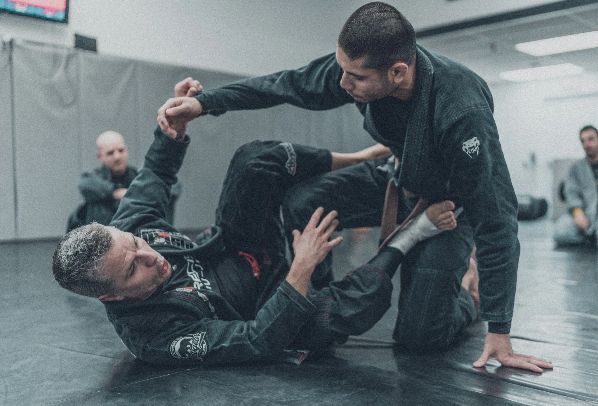 Adult BJJ class at Precision — The Barracks