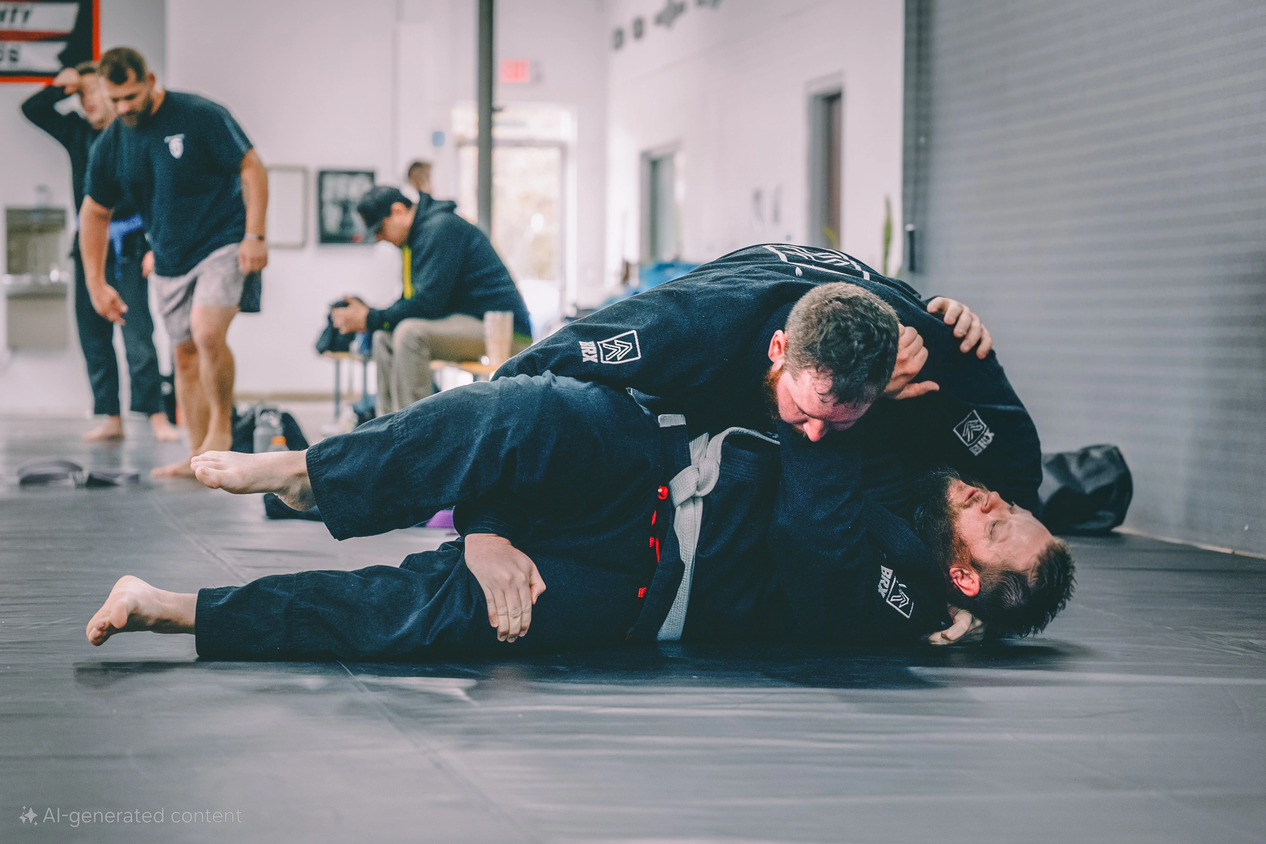 Live Gi Jiu-Jitsu class at The Barracks