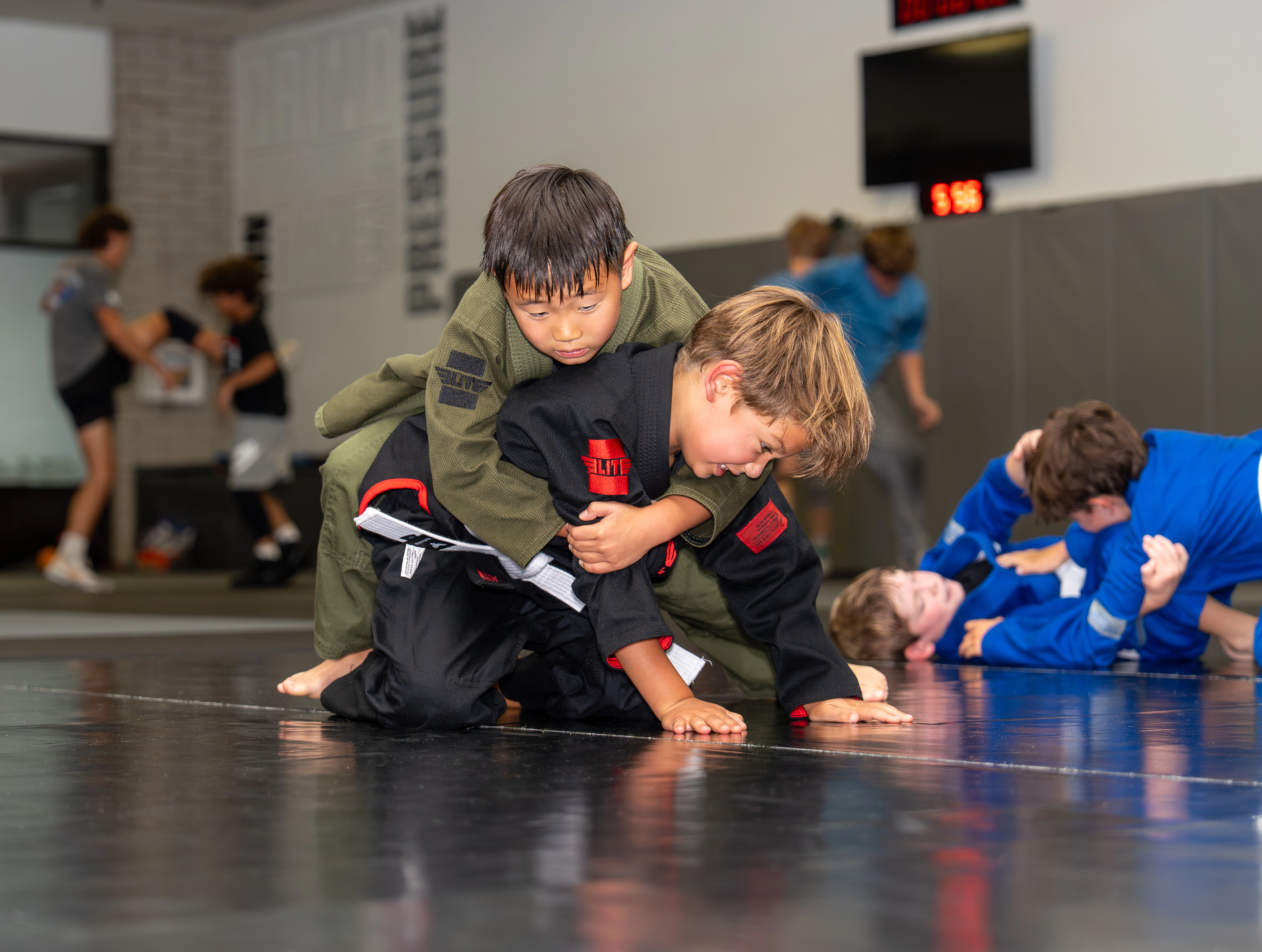 Kids Jiu-Jitsu ages 10 to 14 at The Barracks