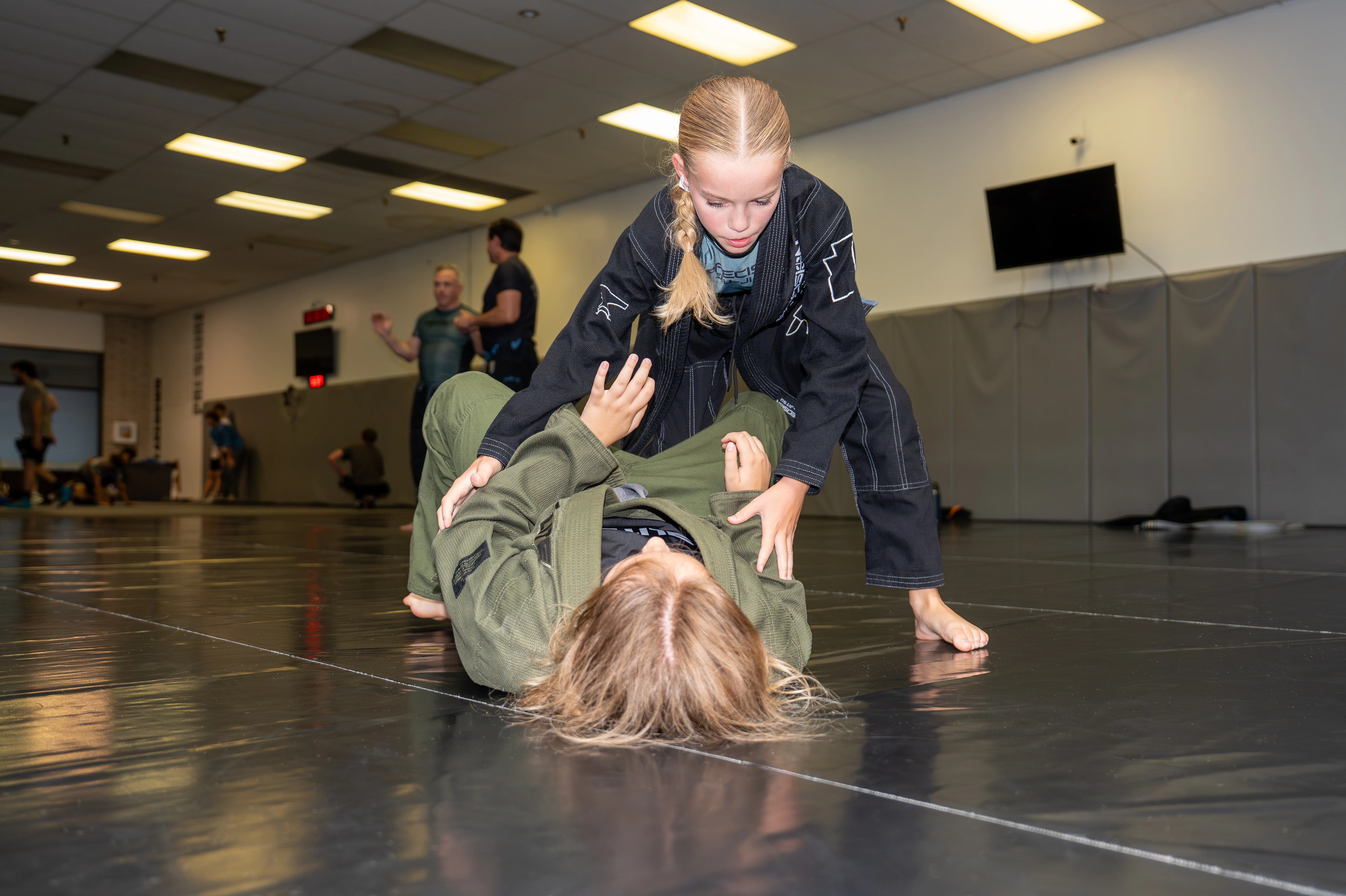 Kids Jiu-Jitsu ages 7 to 10 at The Barracks