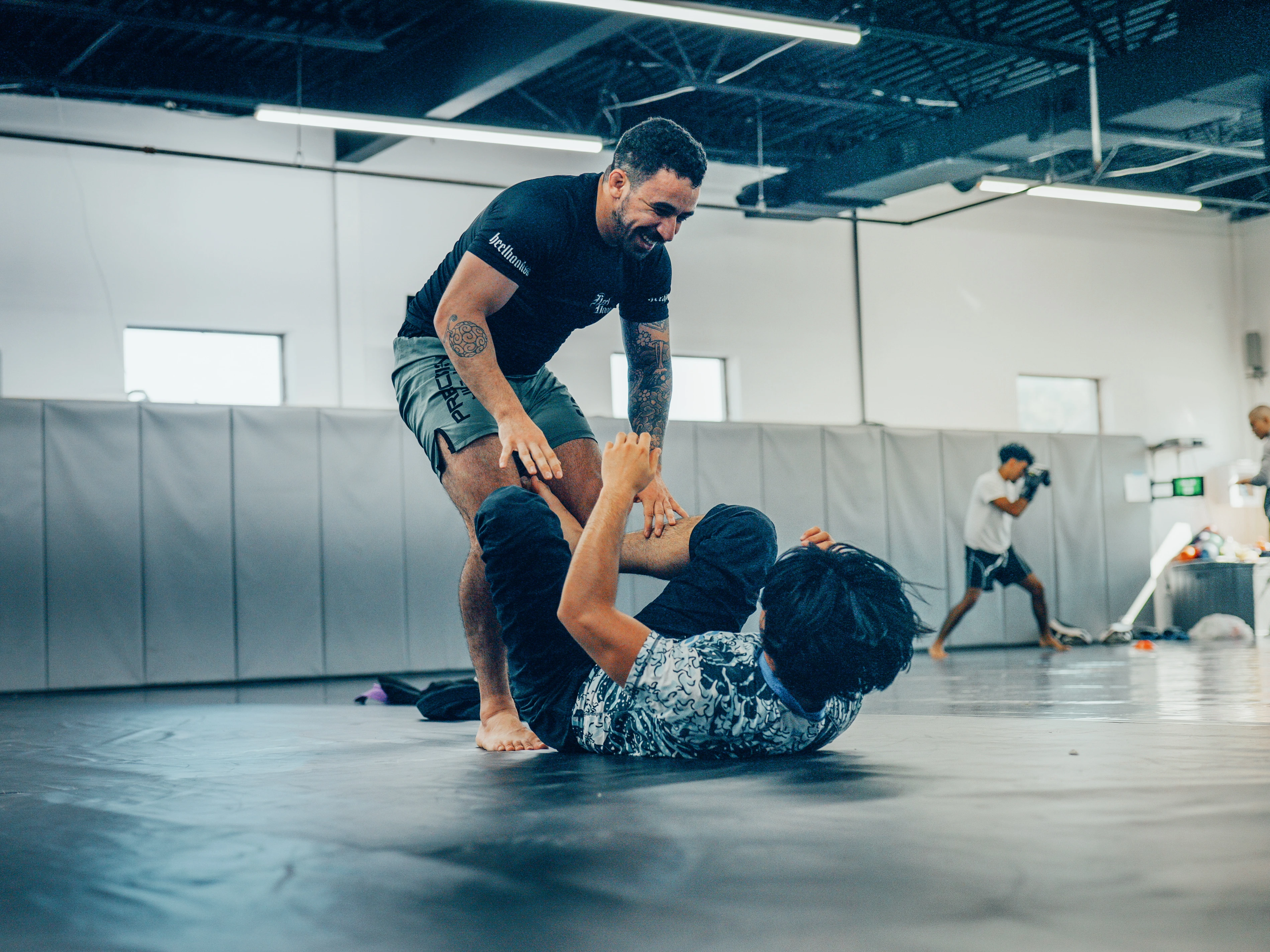 Kids Jiu-Jitsu class at The Barracks
